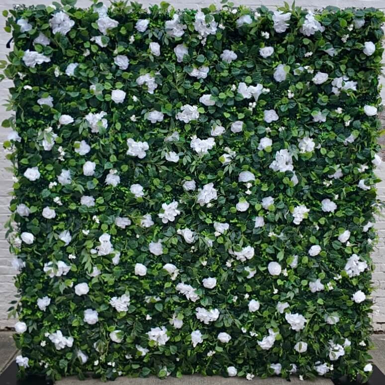 Garden flower wall